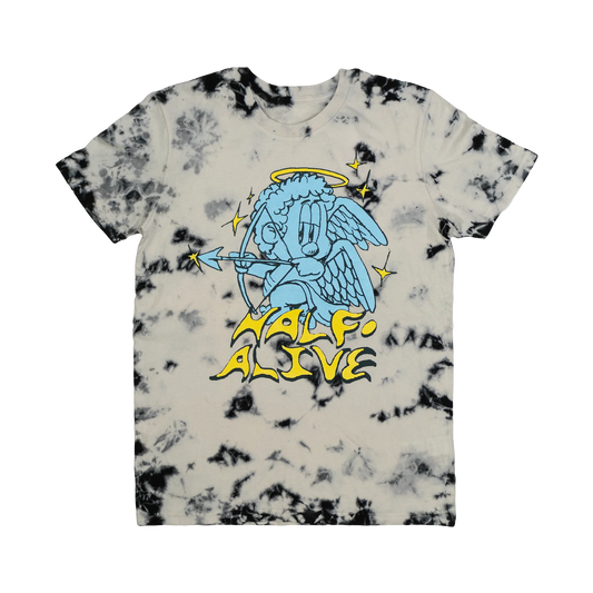 Cupid Tee Black/White Dye