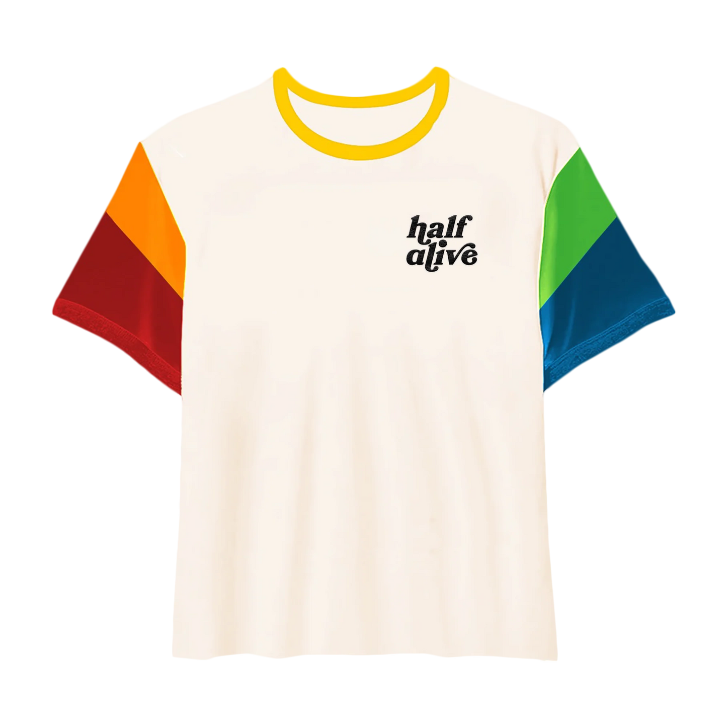 Rainbow Sleeve Tee