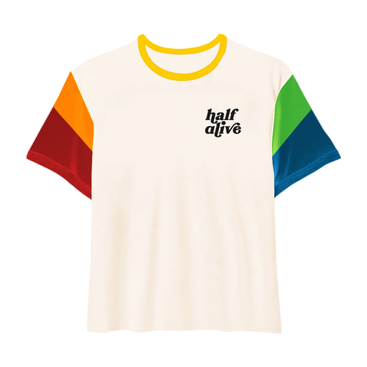 Rainbow Sleeve Tee