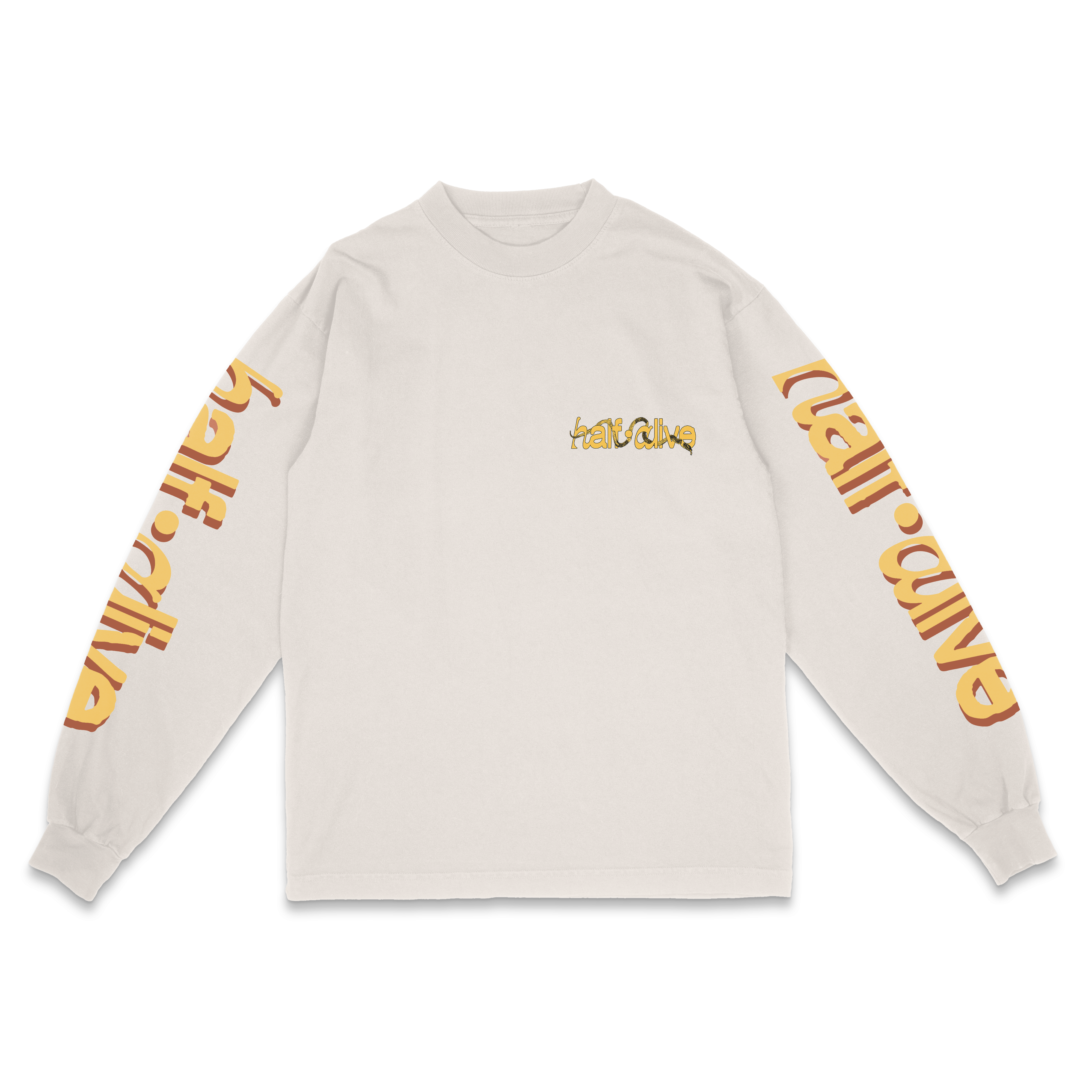 トップス the space between us snake long sleeve Snake Long Sleeve – Half Alive Merch