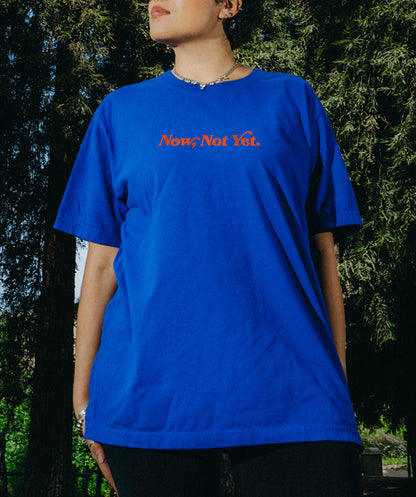 Now Not Yet Logo Tee