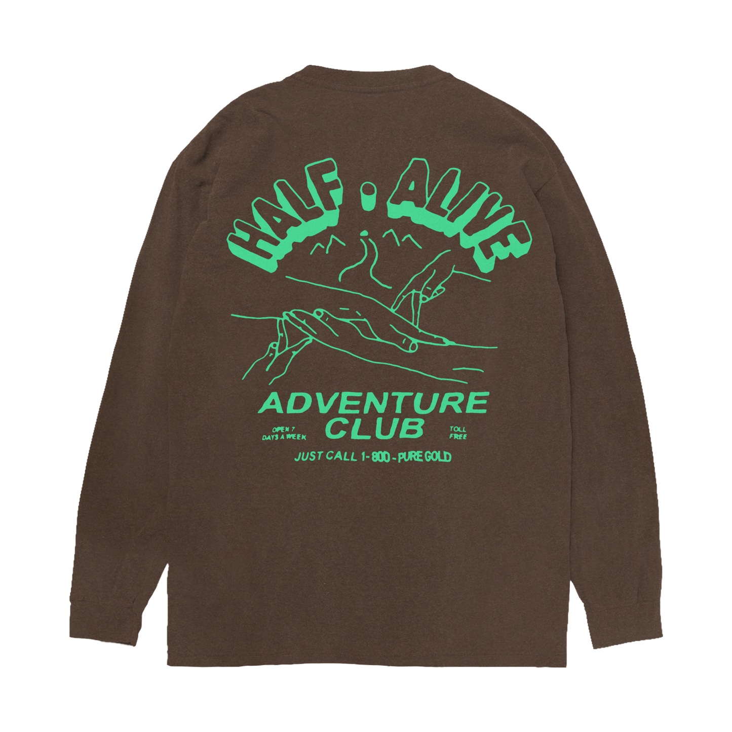 Adventure Club Long Sleeve – Half Alive Merch