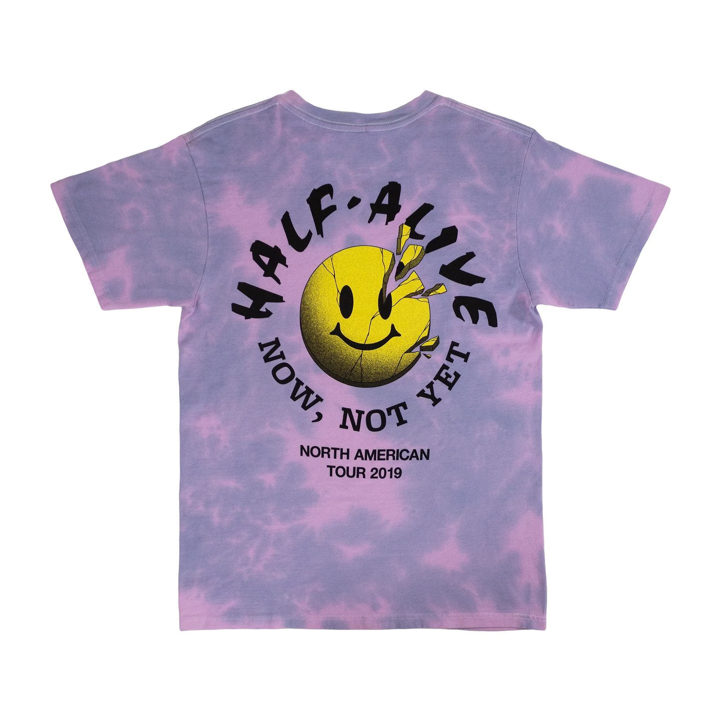 NA 19 Smiley Tour Dye Tee