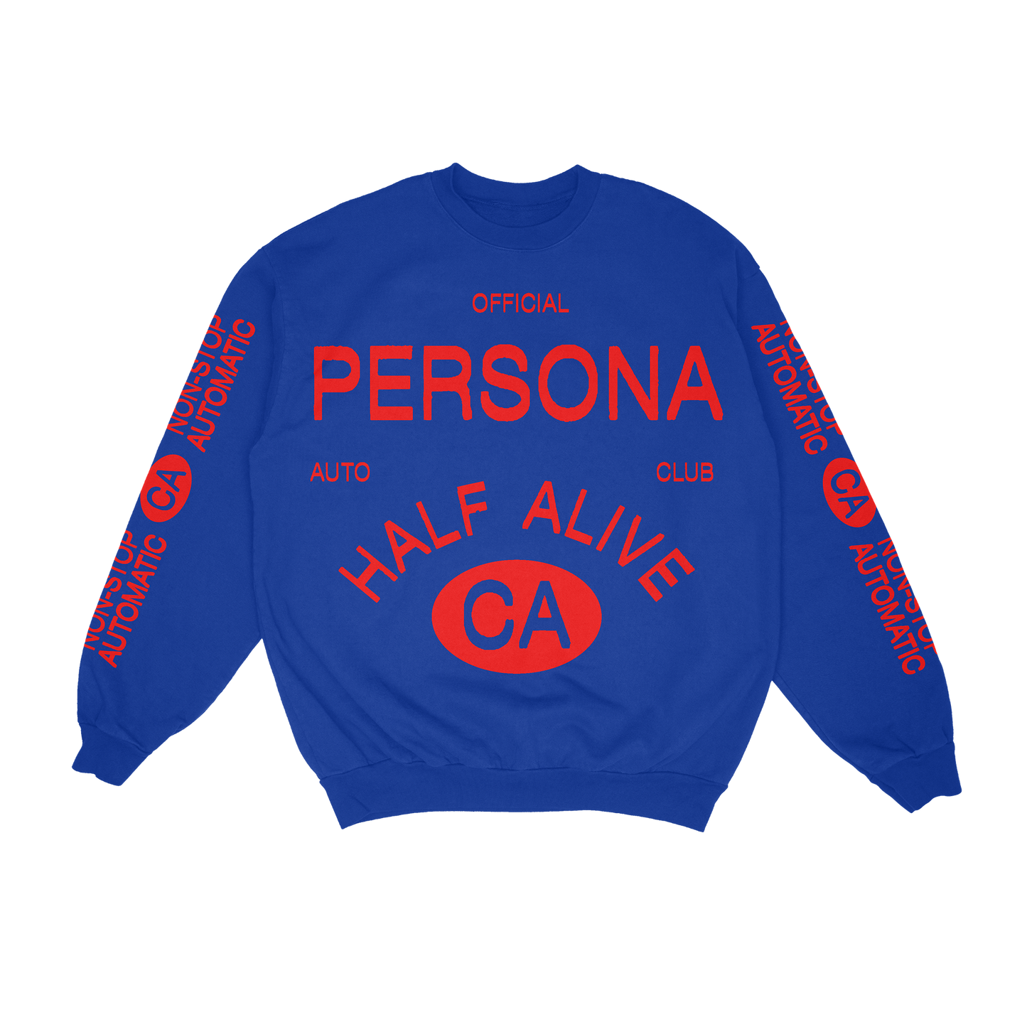 Persona Auto Club Crewneck - Blue