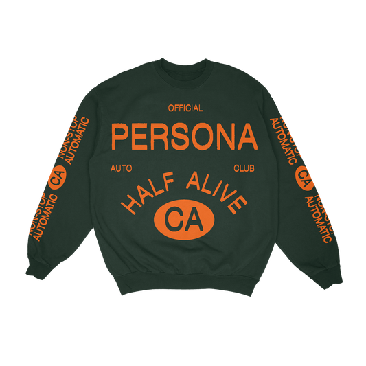 Persona Auto Club Crewneck - Green