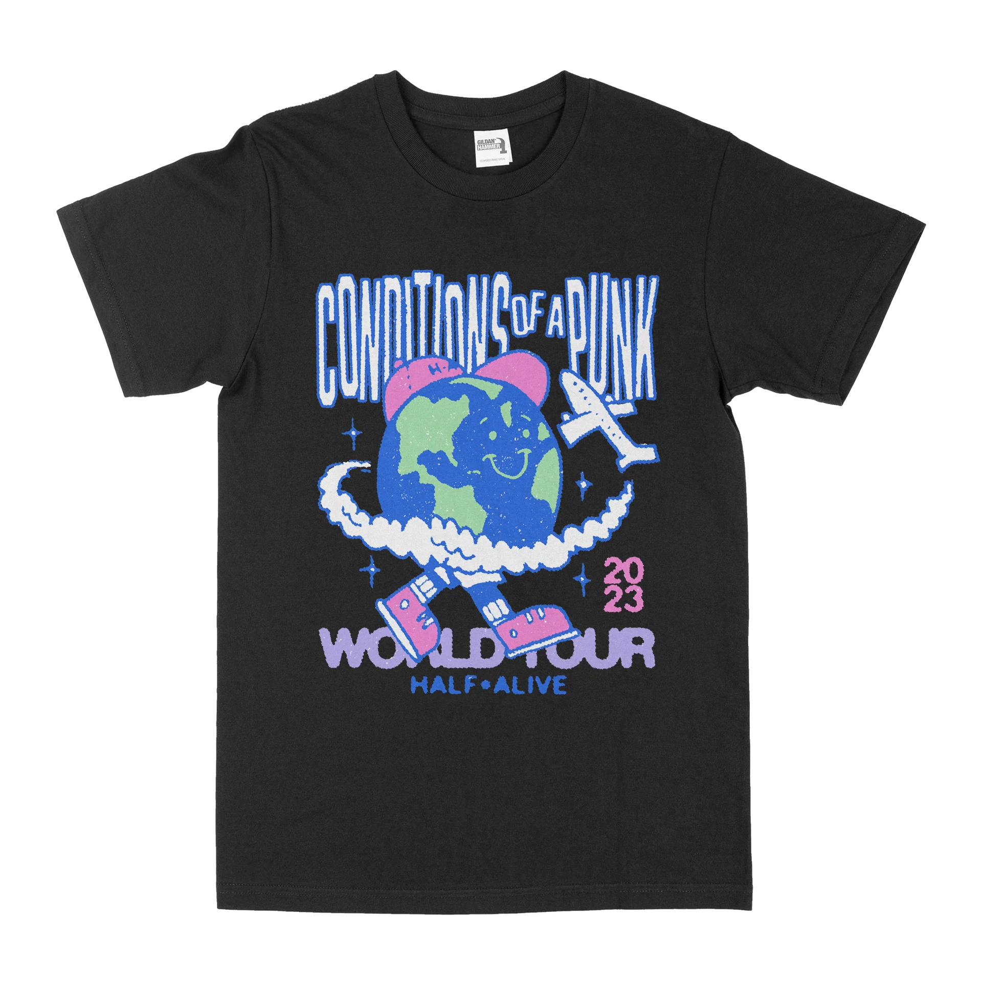 T-SHIRT: Conditions of a Punk Spring Tee Black – Half Alive Merch